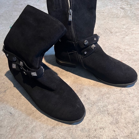 Passaggi Black suede boots - Picture 2 of 9
